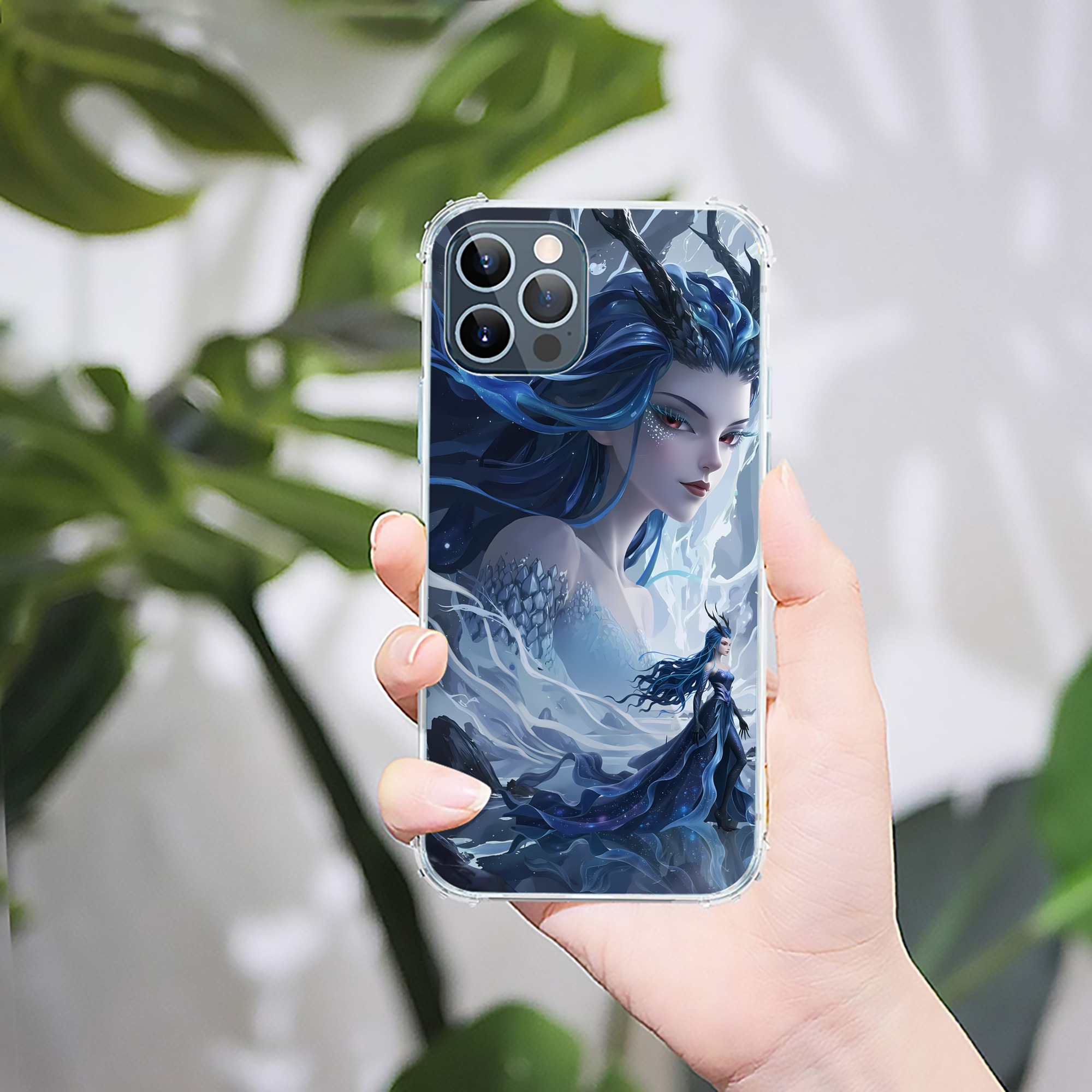 （画像用） Ne Zha 2 ナタ 魔童の大暴れ 【iPhone 12シリーズ対応】透明スマホケース（クリアソフトケース）